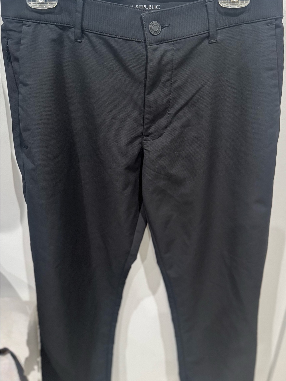 Banana Republic Black Men's Dress Pants - Modern Straight